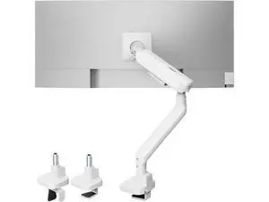 monTEK Single Monitor Arm, Mechanical Spring Monitor Arm for 17-40" Ultrawide Screens, Adjustable Monitors Desk Mount Holds up to 24.2 lbs with C Clamp/Grommet Desk Mount, VESA 75/100mm, MA1011WH monTEK Single Monitor Arm, Mechanical Spring Monitor Arm for 17-40" Ultrawide Screens, Adjustable Monitors Desk Mount Holds up to 24.2 lbs with C Clamp/Grommet Desk Mount, VESA 75/100mm, MA1011WH