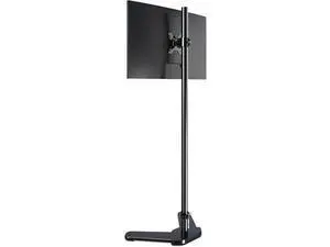 Single Tall Monitor Mount, Extra Long Computer Stand with 47 inch Pole, Floor Computer Stand, Free-Standing Monitor Desk Mount Support 13 to 27 inch Screen,22lbs Single Tall Monitor Mount, Extra Long Computer Stand with 47 inch Pole, Floor Computer Stand, Free-Standing Monitor Desk Mount Support 13 to 27 inch Screen,22lbs