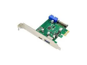 PCI-E SuperSpeed Dual Port USB 3.1 Expansion Card Type-C + Type -A VLA805 chipset usb3.0 usb3.1 to pcie converter card PCI-E SuperSpeed Dual Port USB 3.1 Expansion Card Type-C + Type -A VLA805 chipset usb3.0 usb3.1 to pcie converter card