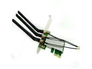 MINI PCI-E to PCI Express wireless WLAN adapter 3 antenna wifi PC Card MINI PCI-E to PCI Express wireless WLAN adapter 3 antenna wifi PC Card