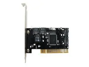 Chip SIL3114 PCI to 4 SATA Interfaces Expansion Card Support 3TB Win8 Chip SIL3114 PCI to 4 SATA Interfaces Expansion Card Support 3TB Win8