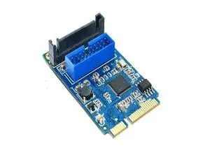 MINI PCI-E to USB3.0 adapter / MINI PCIE to 20PIN / 19pin USB3.0 expansion card MINI PCI-E to USB3.0 adapter / MINI PCIE to 20PIN / 19pin USB3.0 expansion card