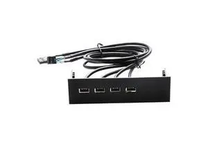 PC computer front panel with 4 ports USB2.0 ports 60cm USB cable 5.25 front bay PC computer front panel with 4 ports USB2.0 ports 60cm USB cable 5.25 front bay