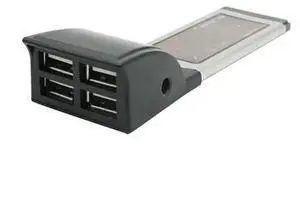 Expresscard to 4 ports usb2.0 Adapter 34mm Expresscard to usb External 5V DC jack 480Mbps transfer Expresscard to 4 ports usb2.0 Adapter 34mm Expresscard to usb External 5V DC jack 480Mbps transfer