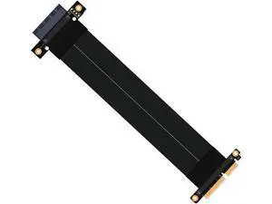 PCI-E Gen3 Extension Cable PCI Express 3.0 4X Card Adapter Cable Riser Cable 4X for 1U/2U Chassis 20cm (180 Degree Cable) PCI-E Gen3 Extension Cable PCI Express 3.0 4X Card Adapter Cable Riser Cable 4X for 1U/2U Chassis 20cm (180 Degree Cable)