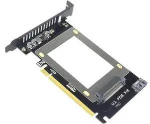 U.2 (SFF-8639) to SSD Adapter Card U.2 to PCI-E 3.0 X16 NVME SATA Adapter Supports WIN7/8/10/32/MAC/Linux U.2 (SFF-8639) to SSD Adapter Card U.2 to PCI-E 3.0 X16 NVME SATA Adapter Supports WIN7/8/10/32/MAC/Linux