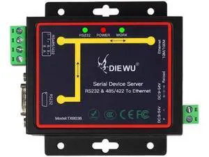 diewu RJ45 to RS232 RS485 RS422 Industrial Male Converter TCP/UDP Serial RS232 RS485 to Ethernet Device Server diewu RJ45 to RS232 RS485 RS422 Industrial Male Converter TCP/UDP Serial RS232 RS485 to Ethernet Device Server