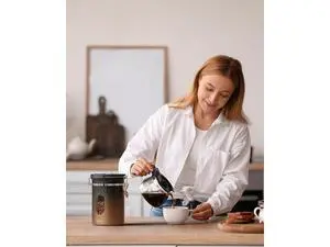 Coffee Canister with Window,Airtight Stainless Steel Kitchen Food Storage Container, Date Tracker & Scoop for Grounds Coffee, Beans, Tea,Flour,Cereal,Sugar,22OZ,Copper (Pack of 2) Coffee Canister with Window,Airtight Stainless Steel Kitchen Food Storage Container, Date Tracker & Scoop for Grounds Coffee, Beans, Tea,Flour,Cereal,Sugar,22OZ,Copper (Pack of 2)