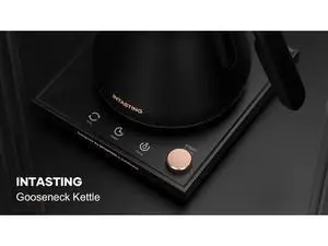 INTASTING Electric Kettle, Gooseneck Electric Kettle, ±1 Precise Temperature Control, Stainless Steel Interior, Quick Heating for Pour Over Coffee, Tea & Boiling Water, 0.9L (Pink) INTASTING Electric Kettle, Gooseneck Electric Kettle, ±1 Precise Temperature Control, Stainless Steel Interior, Quick Heating for Pour Over Coffee, Tea & Boiling Water, 0.9L (Pink)