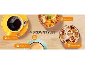 Tastyle Single Serve Coffee Maker for K Cup, Ground and Tea Leaves, Hot and Iced Coffee Machines with Bold Setting, 6 to 16 Oz Brew Sizes, Compact for Small Spaces, Black (2.0 Version) Tastyle Single Serve Coffee Maker for K Cup, Ground and Tea Leaves, Hot and Iced Coffee Machines with Bold Setting, 6 to 16 Oz Brew Sizes, Compact for Small Spaces, Black (2.0 Version)