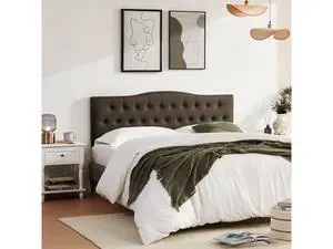 Huatean Home Tufted Upholstered Headboard Twin Size, Sturdy and Durable Solid Wood Bed headboard, Fabric Headboard Adjustable Height from 37 to 51, Button Diamond Design Head Board, Chocolate Huatean Home Tufted Upholstered Headboard Twin Size, Sturdy and Durable Solid Wood Bed headboard, Fabric Headboard Adjustable Height from 37 to 51, Button Diamond Design Head Board, Chocolate