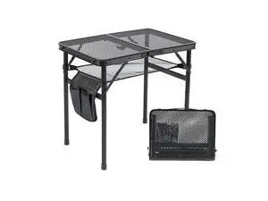 THTYBROS Folding Camping Table, 3x2 FT, with 2 Wing Panels, Portable Outdoor Picnic Table THTYBROS Folding Camping Table, 3x2 FT, with 2 Wing Panels, Portable Outdoor Picnic Table