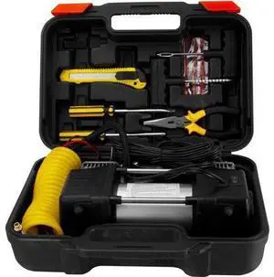 Dromedary 12V DC 150 Psi Portable Electric Auto Car Tire Inflator Pump with Storage Box 50L/min Double Cylinders with Digital Display Auto Shutdown Dromedary 12V DC 150 Psi Portable Electric Auto Car Tire Inflator Pump with Storage Box 50L/min Double Cylinders with Digital Display Auto Shutdown