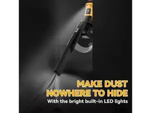 Cordless Vacuum for Dewalt Battery, 5 in 1 Handheld Electric Vacuum Cleaner with 500W Powerful Motor, 46 CFM Portable Hand Vacuum with Filtration HEPA for Floor, Carpet, Car (Battery Not Included) Cordless Vacuum for Dewalt Battery, 5 in 1 Handheld Electric Vacuum Cleaner with 500W Powerful Motor, 46 CFM Portable Hand Vacuum with Filtration HEPA for Floor, Carpet, Car (Battery Not Included)