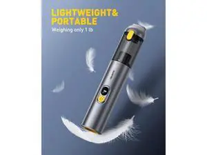 AUXITO Car Vacuum Cleaner - Portable Handheld Vacuum Cleaner 14000Pa Suction Power, Blow & Suction 2 in 1 Mini Vacuum Cleaner Hand Held Vacuum for Car, Home, Pet, Office, Gifts for Men (Silver) AUXITO Car Vacuum Cleaner - Portable Handheld Vacuum Cleaner 14000Pa Suction Power, Blow & Suction 2 in 1 Mini Vacuum Cleaner Hand Held Vacuum for Car, Home, Pet, Office, Gifts for Men (Silver)