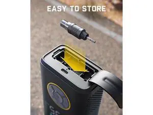 Fanttik X10 Pro Portable Tire Inflator for Compact Car, 35s Fast Inflation Air Compressor with Digital Pressure Gauge and Powerful Battery, 150PSI Cordless Air Pump for Cars, Motorcycles, Bikes, Balls Fanttik X10 Pro Portable Tire Inflator for Compact Car, 35s Fast Inflation Air Compressor with Digital Pressure Gauge and Powerful Battery, 150PSI Cordless Air Pump for Cars, Motorcycles, Bikes, Balls