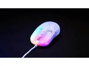 Xtrfy MZ1, Ultra-Light Wired Gaming Mouse, Cutting-Edge Pixart 3389 Sensor, Unique Shape for Optimum Aim, Adjustable RGB Lighting, Zys Rail Edition (White) Xtrfy MZ1, Ultra-Light Wired Gaming Mouse, Cutting-Edge Pixart 3389 Sensor, Unique Shape for Optimum Aim, Adjustable RGB Lighting, Zys Rail Edition (White)