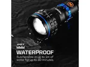 NEBO LUXTREME MZ60 Blueline Flashlight & Portable Charger | 1,000 Lumens, 5 Light Modes, 0.62 Mile Beam Distance, Rechargeable LED Flashlight, Waterproof & Durable, Includes USB-C Charging Cable NEBO LUXTREME MZ60 Blueline Flashlight & Portable Charger | 1,000 Lumens, 5 Light Modes, 0.62 Mile Beam Distance, Rechargeable LED Flashlight, Waterproof & Durable, Includes USB-C Charging Cable