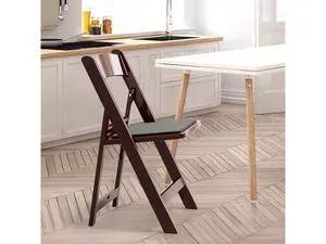 Resin Folding Chairs with Cushion, Foldable Plastic Chair with Comfortable Padded Seats, Perfect for Event Party Indoor Outdoor, Reddish Brown, 1 PC Resin Folding Chairs with Cushion, Foldable Plastic Chair with Comfortable Padded Seats, Perfect for Event Party Indoor Outdoor, Reddish Brown, 1 PC