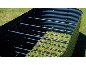 Quictent Galvanized Raised Garden Bed Kit Tall, 6x3x1.5 ft Oval Large Planting Box Strengthened by Crossbar, for Vegetables Outdoor, Beige Quictent Galvanized Raised Garden Bed Kit Tall, 6x3x1.5 ft Oval Large Planting Box Strengthened by Crossbar, for Vegetables Outdoor, Beige