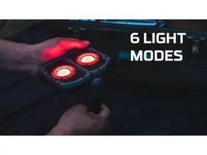 NEBO OMNI 3K Rechargeable Work Light | 3000 Lumens COB, 6 Light Modes, Rotating Magnetic Handles, Built-In Power Bank, Water Resistant, Portable Camping Lantern, Includes USB-C Charging Cable NEBO OMNI 3K Rechargeable Work Light | 3000 Lumens COB, 6 Light Modes, Rotating Magnetic Handles, Built-In Power Bank, Water Resistant, Portable Camping Lantern, Includes USB-C Charging Cable
