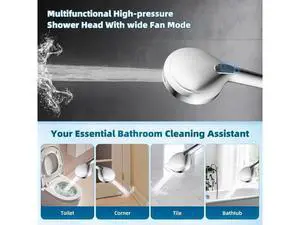 Hibbent All Metal cUPC Certified Shower Head, 10'' High Pressure Rainfall Shower Head, Handheld Show Hibbent All Metal cUPC Certified Shower Head, 10'' High Pressure Rainfall Shower Head, Handheld Show