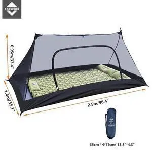 Onewind Mesh Tent with Bathtub and Tent Footprint Onewind Mesh Tent with Bathtub and Tent Footprint