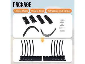SPECRAFT Tow Behind Landscape Rake Extension Kit, 2 Pack Width Expander with Heavy Duty Steel Tines, Increases Working Width for ATV, Tractor Rakes SPECRAFT Tow Behind Landscape Rake Extension Kit, 2 Pack Width Expander with Heavy Duty Steel Tines, Increases Working Width for ATV, Tractor Rakes
