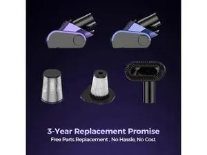 Pet Hair Handheld Vacuum Cordless: 20000PA High Power Car Vacuum with Motorized Brush and LED Light, Rechargeable Hand Held Vacuum Cleaner with Reusable Filter for Car, Home, Office & Pet, Purple Pet Hair Handheld Vacuum Cordless: 20000PA High Power Car Vacuum with Motorized Brush and LED Light, Rechargeable Hand Held Vacuum Cleaner with Reusable Filter for Car, Home, Office & Pet, Purple