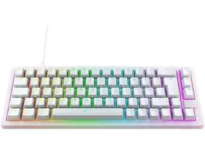 K5 Hotswap Prebuilt Kailh Red - 65% - White - RGB K5 Hotswap Prebuilt Kailh Red - 65% - White - RGB