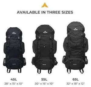 Teton 45L Scout Internal Frame Backpack for Hiking, Camping, Backpacking, Rain Cover Included, Bluejay Teton 45L Scout Internal Frame Backpack for Hiking, Camping, Backpacking, Rain Cover Included, Bluejay