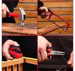 Drill Tool SetTool Kit with 12V Power Cordless Drill Hand Repair Tools Box with Drill, Home Tool Kits for Men & Women, Hand Drill Set Perfect for Homeowner, Diyer, Handyman - Red Drill Tool SetTool Kit with 12V Power Cordless Drill Hand Repair Tools Box with Drill, Home Tool Kits for Men & Women, Hand Drill Set Perfect for Homeowner, Diyer, Handyman - Red