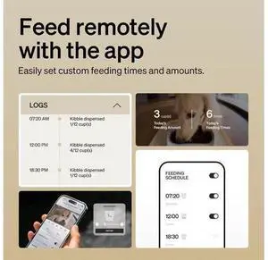 Automatic Cat Feeder with Camera, 1080P HD & Night Vision, 5GHz/2.4GHz WiFi & Cam Smart Pet Feeder with App Control, 2-Way Audio, Motion Alerts for Cats & Dogs, Stainless Steel Single Tray Automatic Cat Feeder with Camera, 1080P HD & Night Vision, 5GHz/2.4GHz WiFi & Cam Smart Pet Feeder with App Control, 2-Way Audio, Motion Alerts for Cats & Dogs, Stainless Steel Single Tray