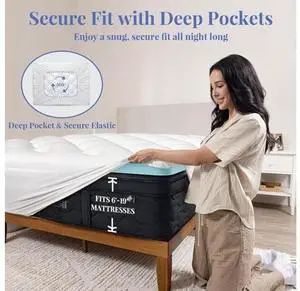 Cooling 4 inch Dual Layer Twin XL Mattress Topper 2 Pack for College Dorm Room Essentials, 2 inch Gel Memory Foam, 2 inch Down Alternative Pillow Top Pad, Mattresses Cover for Bed, Deep Pocket Cooling 4 inch Dual Layer Twin XL Mattress Topper 2 Pack for College Dorm Room Essentials, 2 inch Gel Memory Foam, 2 inch Down Alternative Pillow Top Pad, Mattresses Cover for Bed, Deep Pocket