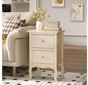 Nightstands Set of 2, Solid Wood Nightstand Unfinished for Color DIY, Small Night Stand for Bedroom, Natural Wood Nightstand with Drawers, Light Wood Nightstands, Real Wooden Bed Side Table Nightstands Set of 2, Solid Wood Nightstand Unfinished for Color DIY, Small Night Stand for Bedroom, Natural Wood Nightstand with Drawers, Light Wood Nightstands, Real Wooden Bed Side Table