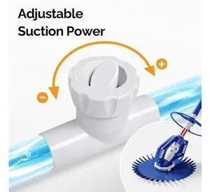 Pool Vacuum Cleaner Automatic Sweeper Swimming Pool Creepy Crawler Vacuum with 33FT Hoses (Blue Star) Pool Vacuum Cleaner Automatic Sweeper Swimming Pool Creepy Crawler Vacuum with 33FT Hoses (Blue Star)