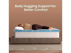 3 Inch Cooling King Size Gel Memory Foam Mattress Topper Pad,Soft Bed Cover with Anti-Slip Base & Zipper,Fits 6"-19" Mattresses with Straps,Extra Comfort for Sleep &Back Pain Relief 3 Inch Cooling King Size Gel Memory Foam Mattress Topper Pad,Soft Bed Cover with Anti-Slip Base & Zipper,Fits 6"-19" Mattresses with Straps,Extra Comfort for Sleep &Back Pain Relief