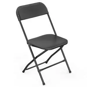 1 Pack Black Plastic Folding Chair, Indoor Outdoor Portable Stackable Commercial Seat with Steel Frame 350lb. Capacity for Events Office Wedding Party Picnic Kitchen Dining 1 Pack Black Plastic Folding Chair, Indoor Outdoor Portable Stackable Commercial Seat with Steel Frame 350lb. Capacity for Events Office Wedding Party Picnic Kitchen Dining