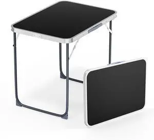 2.3FT Small Camping TablePortable Camping Table with Carrying Handle, Picnic Table Foldable Table Essentials for Indoor Outdoor 2.3FT Small Camping TablePortable Camping Table with Carrying Handle, Picnic Table Foldable Table Essentials for Indoor Outdoor