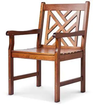 VINGLI Outdoor Dining Chairs, Heavy Duty 330 LBS Wooden Patio Chairs with Comfortable Backrest, Solid Wood Patio Dining Chairs Garden Chairs for Yard, Front Porch and Deck (Teak, 1 PCS) VINGLI Outdoor Dining Chairs, Heavy Duty 330 LBS Wooden Patio Chairs with Comfortable Backrest, Solid Wood Patio Dining Chairs Garden Chairs for Yard, Front Porch and Deck (Teak, 1 PCS)
