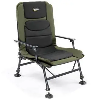 VINGLI Oversized Fishing Chair Heavy Duty Support 440 LBS, 160° Freely Adjustable Reclining Folding Chairs, Lounge Travel Outdoor Seat with High Back for Fishing Camping or Leisure VINGLI Oversized Fishing Chair Heavy Duty Support 440 LBS, 160° Freely Adjustable Reclining Folding Chairs, Lounge Travel Outdoor Seat with High Back for Fishing Camping or Leisure