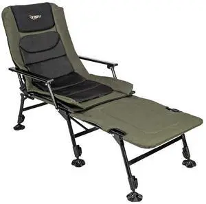 VINGLI Heavy Duty Fishing Chair with Footrest Support 440 LBS, Oversized Camping Chairs with 160° Adjustable High Back, Beach Chair for Outdoors/Yard/Forest VINGLI Heavy Duty Fishing Chair with Footrest Support 440 LBS, Oversized Camping Chairs with 160° Adjustable High Back, Beach Chair for Outdoors/Yard/Forest
