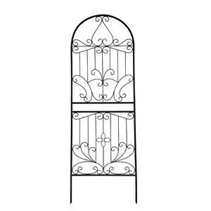 Trellis for Climbing Plants 70.8" H x 24.5" W Metal Iron Outdoor Wall Panel for Vines Flowers Elegant Garden Accent Decorative Structure 1 Pack Trellis for Climbing Plants 70.8" H x 24.5" W Metal Iron Outdoor Wall Panel for Vines Flowers Elegant Garden Accent Decorative Structure 1 Pack