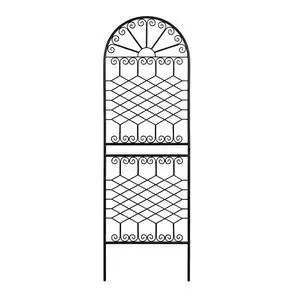70.8" H x 24.5" W Heavy-Duty Iron Garden Trellis, Arched Decorative Plant Support with Scrollwork, Rustproof Metal Trellis for Climbing Roses, Clematis, and Vines, for Lawn 1 Pack 70.8" H x 24.5" W Heavy-Duty Iron Garden Trellis, Arched Decorative Plant Support with Scrollwork, Rustproof Metal Trellis for Climbing Roses, Clematis, and Vines, for Lawn 1 Pack