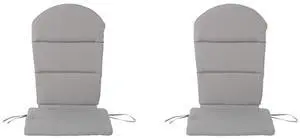 Vibrant Chaise Lounge Cushion with Secure Tie Straps for Adirondack Chairs, Non-Slip Seat Mat with Spill-Shedding Surface for Patio, Deck, Backyard and Outdoor Lounging (Grey*2) Vibrant Chaise Lounge Cushion with Secure Tie Straps for Adirondack Chairs, Non-Slip Seat Mat with Spill-Shedding Surface for Patio, Deck, Backyard and Outdoor Lounging (Grey*2)