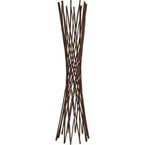 Willow Funnel Trellis with Wood Frame for Growing Vegetables, Flowers, Outdoor Expandable Garden Trellis Support Tower with Space-Saving Design for Backyard, Lawn (4FT 6PCS) Willow Funnel Trellis with Wood Frame for Growing Vegetables, Flowers, Outdoor Expandable Garden Trellis Support Tower with Space-Saving Design for Backyard, Lawn (4FT 6PCS)