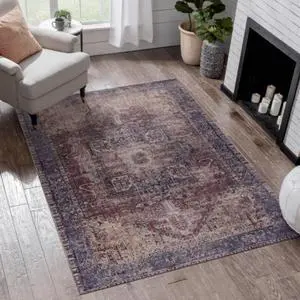 Easily Washable Carpets with Durable Edge and Non-Slip Backing, Lush Pile Non-Slip Backing Modern Area Rug for Living Room, Dining Room, Bedroom, Hallway, Kitchen, or Playroom (9x12) Easily Washable Carpets with Durable Edge and Non-Slip Backing, Lush Pile Non-Slip Backing Modern Area Rug for Living Room, Dining Room, Bedroom, Hallway, Kitchen, or Playroom (9x12)