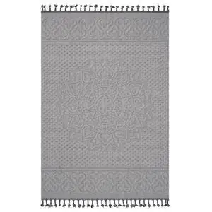 Modern Trendy Style Area Rug, 0.28 Inches Medium Pile Height Machine-Woven Area Rug for Bedroom Living Room Dining Room Office Playroom Nursery (5X7 White) Modern Trendy Style Area Rug, 0.28 Inches Medium Pile Height Machine-Woven Area Rug for Bedroom Living Room Dining Room Office Playroom Nursery (5X7 White)