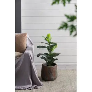 Antique Cement Planter with Rustic Style for Backyard, Living Room, Balcony, Outdoor Flower Pot with Uneven Surface and Stone-Like Look for Growing Flowers, Plants (Style 4) Antique Cement Planter with Rustic Style for Backyard, Living Room, Balcony, Outdoor Flower Pot with Uneven Surface and Stone-Like Look for Growing Flowers, Plants (Style 4)
