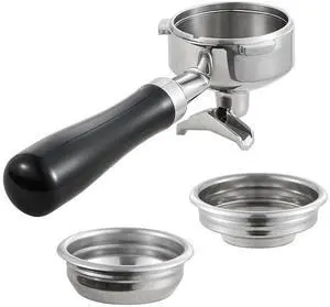 58mm Portafilter with 1 Cup and 2 Cup Filter Baskets for Neretva Model: CP6100U/UGR, 58mm Portafilter 3 Ears, Stainless Steel Replacement Parts for Neretva Expresso Coffee Machine 58mm Portafilter with 1 Cup and 2 Cup Filter Baskets for Neretva Model: CP6100U/UGR, 58mm Portafilter 3 Ears, Stainless Steel Replacement Parts for Neretva Expresso Coffee Machine